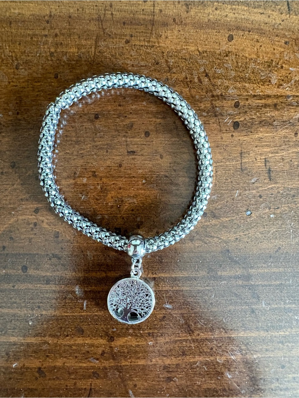 Silver Tree of Life Charm Bracelet - Women Jewelry